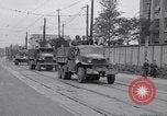 Image of American Army convoy Tokyo Japan, 1945, second 17 stock footage video 65675030212