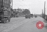 Image of American Army convoy Tokyo Japan, 1945, second 22 stock footage video 65675030212