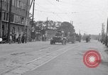 Image of American Army convoy Tokyo Japan, 1945, second 29 stock footage video 65675030212