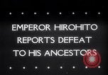 Image of Emperor Hirohito Tokyo Japan, 1945, second 1 stock footage video 65675030215
