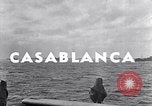 Image bataille navale à Casablanca bombardement navires français de Vichy Casablanca au Maroc, 1942, de la seconde 38 séquences d'archives historiques vidéo 65675030218