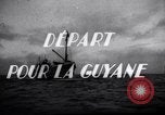 Standbild ehemalige Häftlinge Devil's Island Guyana, 1939, aus Sekunde 4 historischem Filmmaterial Videoclip 65675030223