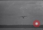 Standbild Pan American Airways Wasserflugzeug Devil's Island Guyana, 1939, aus Sekunde 3 historischem Filmmaterial Videoclip 65675030224