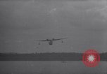 Standbild Pan American Airways Wasserflugzeug Devil's Island Guyana, 1939, aus Sekunde 6 historischem Filmmaterial Videoclip 65675030224