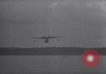 Standbild Pan American Airways Wasserflugzeug Devil's Island Guyana, 1939, aus Sekunde 7 historischem Filmmaterial Videoclip 65675030224