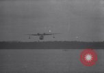 Standbild Pan American Airways Wasserflugzeug Devil's Island Guyana, 1939, aus Sekunde 8 historischem Filmmaterial Videoclip 65675030224