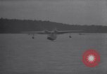 Standbild Pan American Airways Wasserflugzeug Devil's Island Guyana, 1939, aus Sekunde 16 historischem Filmmaterial Videoclip 65675030224