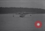 Standbild Pan American Airways Wasserflugzeug Devil's Island Guyana, 1939, aus Sekunde 18 historischem Filmmaterial Videoclip 65675030224