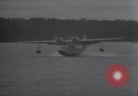 Standbild Pan American Airways Wasserflugzeug Devil's Island Guyana, 1939, aus Sekunde 21 historischem Filmmaterial Videoclip 65675030224