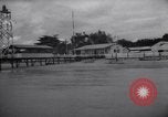 Standbild Pan American Airways Wasserflugzeug Devil's Island Guyana, 1939, aus Sekunde 32 historischem Filmmaterial Videoclip 65675030224