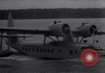 Standbild Pan American Airways Wasserflugzeug Devil's Island Guyana, 1939, aus Sekunde 36 historischem Filmmaterial Videoclip 65675030224