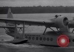 Standbild Pan American Airways Wasserflugzeug Devil's Island Guyana, 1939, aus Sekunde 39 historischem Filmmaterial Videoclip 65675030224