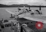 Standbild Pan American Airways Wasserflugzeug Devil's Island Guyana, 1939, aus Sekunde 59 historischem Filmmaterial Videoclip 65675030224