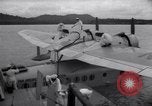 Standbild Pan American Airways Wasserflugzeug Devil's Island Guyana, 1939, aus Sekunde 60 historischem Filmmaterial Videoclip 65675030224
