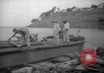 Image of lumbering operations Devil's Island French Guiana, 1939, second 52 stock footage video 65675030233