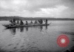 Image of natives in canoes Devil's Island French Guiana, 1939, second 25 stock footage video 65675030237