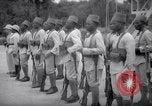 Standbild senegalesischen Truppen Devil's Island Guyana, 1939, aus Sekunde 1 historischem Filmmaterial Videoclip 65675030242