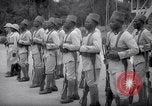 Standbild senegalesischen Truppen Devil's Island Guyana, 1939, aus Sekunde 3 historischem Filmmaterial Videoclip 65675030242