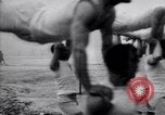 Image of English wrestler exhibition at Tuileries Gardens Paris France, 1919, second 32 stock footage video 65675030266