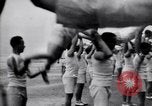 Image of English wrestler exhibition at Tuileries Gardens Paris France, 1919, second 37 stock footage video 65675030266