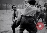 Image of English wrestler exhibition at Tuileries Gardens Paris France, 1919, second 43 stock footage video 65675030266