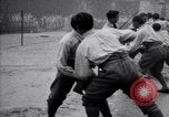 Image of English wrestler exhibition at Tuileries Gardens Paris France, 1919, second 44 stock footage video 65675030266