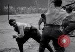 Image of English wrestler exhibition at Tuileries Gardens Paris France, 1919, second 51 stock footage video 65675030266
