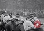 Image of English wrestler exhibition at Tuileries Gardens Paris France, 1919, second 54 stock footage video 65675030266