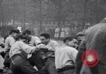 Image of English wrestler exhibition at Tuileries Gardens Paris France, 1919, second 55 stock footage video 65675030266