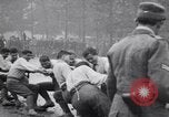 Image of English wrestler exhibition at Tuileries Gardens Paris France, 1919, second 58 stock footage video 65675030266