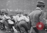Image of English wrestler exhibition at Tuileries Gardens Paris France, 1919, second 59 stock footage video 65675030266