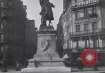 Image of Paris landmarks circa World War I Paris France, 1919, second 52 stock footage video 65675030267