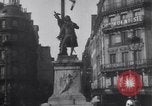 Image of Paris landmarks circa World War I Paris France, 1919, second 55 stock footage video 65675030267