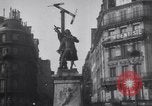 Image of Paris landmarks circa World War I Paris France, 1919, second 57 stock footage video 65675030267