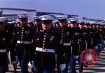 Image US Marine garde d'Honneur Quonset Point Rhode Island USA, 1961, de la seconde 27 séquences d'archives historiques vidéo 65675030285