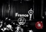 Image Miss Europe Concours France, 1954, de la seconde 1 séquences d'archives historiques vidéo 65675030292