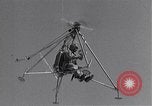 Image rocket hélicoptère propulsé par Los Alamitos California USA, 1954, de la seconde 40 séquences d'archives historiques vidéo 65675030297