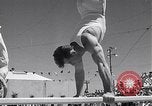 Immagine di Xxii svizzero di ginnastica americano San Francisco California USA, 1954, secondo 31 filmato di repertorio 65675030300