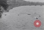 Standbild Europäische Meisterschaft Motorboot Italien, 1954, aus Sekunde 11 historischem Filmmaterial Videoclip 65675030301