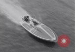 Standbild Europäische Meisterschaft Motorboot Italien, 1954, aus Sekunde 18 historischem Filmmaterial Videoclip 65675030301