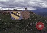 Image of American 1st Cavalry insignia Vietnam, 1966, second 9 stock footage video 65675030311