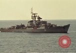 Immagine di Kresta russo Cacciatorpediniere classe Mare Mediterraneo, 1969, secondo 48 filmato di repertorio 65675030341