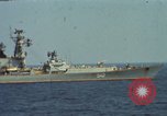 Image of Russian Kresta Class cruiser Mediterranean Sea, 1969, second 4 stock footage video 65675030343