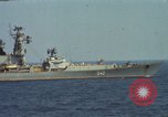 Image of Russian Kresta Class cruiser Mediterranean Sea, 1969, second 5 stock footage video 65675030343
