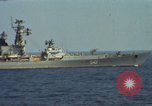 Image of Russian Kresta Class cruiser Mediterranean Sea, 1969, second 7 stock footage video 65675030343