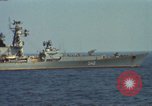 Image of Russian Kresta Class cruiser Mediterranean Sea, 1969, second 9 stock footage video 65675030343