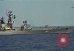 Image of Russian Kresta Class cruiser Mediterranean Sea, 1969, second 10 stock footage video 65675030343