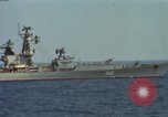 Image of Russian Kresta Class cruiser Mediterranean Sea, 1969, second 11 stock footage video 65675030343