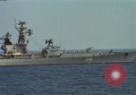 Image of Russian Kresta Class cruiser Mediterranean Sea, 1969, second 12 stock footage video 65675030343