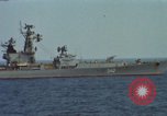 Image of Russian Kresta Class cruiser Mediterranean Sea, 1969, second 14 stock footage video 65675030343